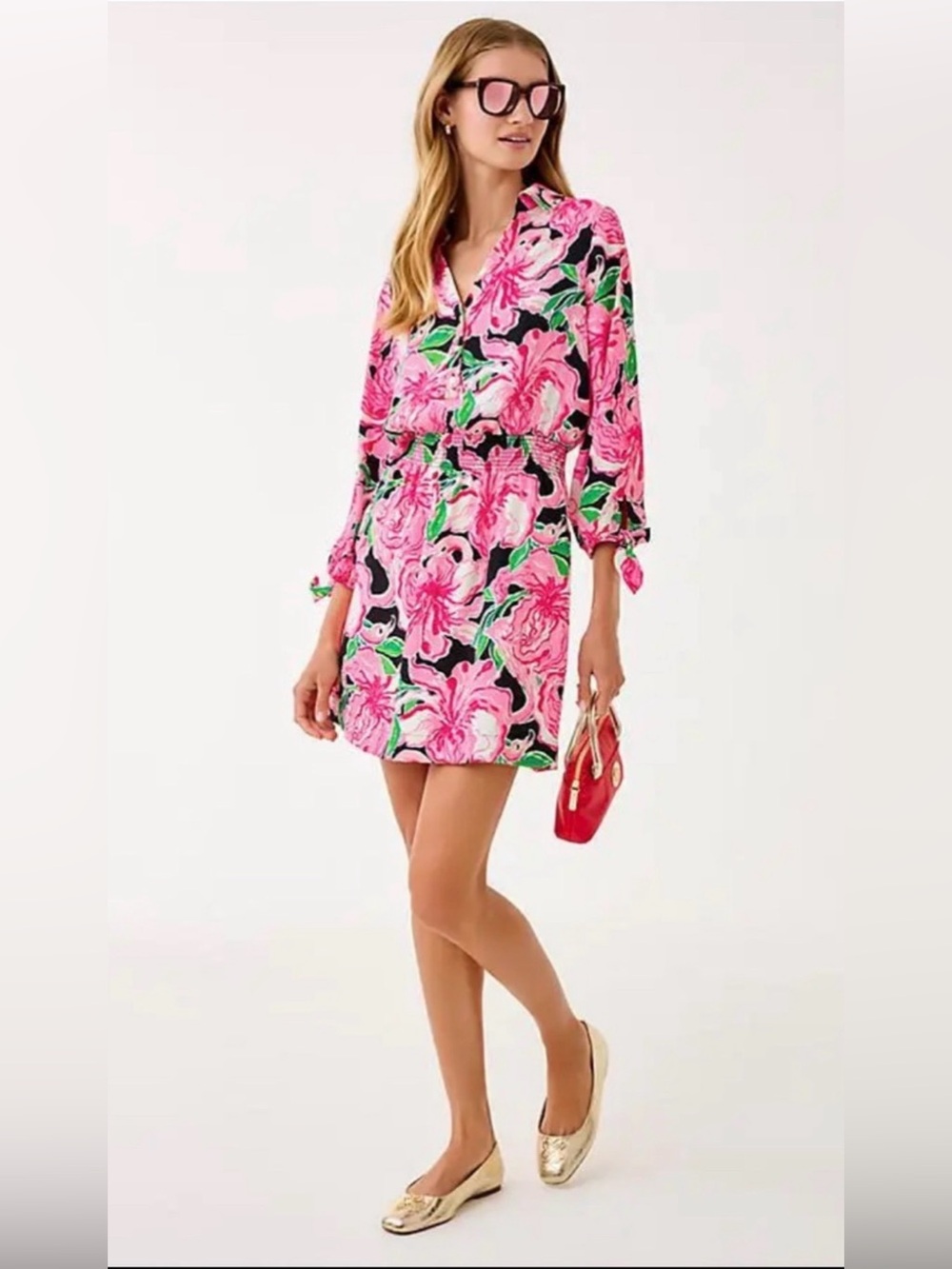 Lilly Pulitzer
Abralynn Shirtdress in Onyx Party all the Time